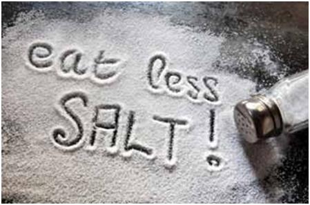 Reducir el consumo de sal = Prevención de enfermedades cardiovasculares