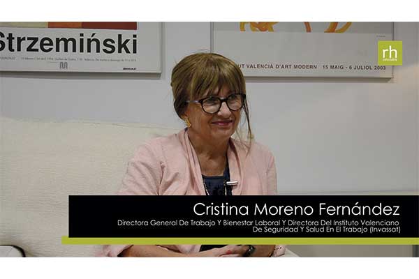 Cristina Moreno «Queremos fomentar que las empresas apuesten por las personas»