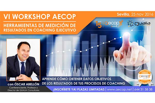25 de noviembre en Sevilla Workshop AECOP sobre herramientas de medición en coaching ejecutivo