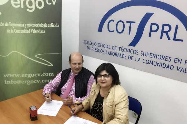 ErgoCV y COTSPRL firman un convenio de colaboración