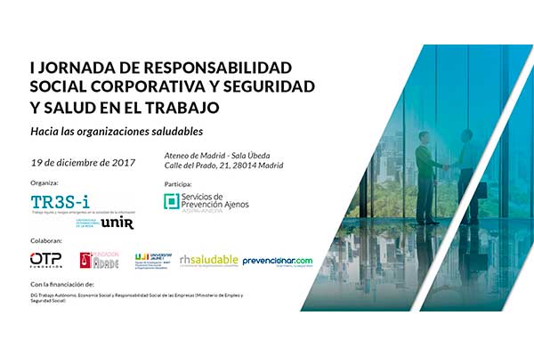 Expertos analizarán en Madrid la influencia de la responsabilidad social corporativa y seguridad y salud en el trabajo en las organizaciones.