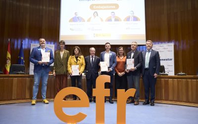 Carmen Soler Pagán, directora de RHSALUDABLE, reconocida como Embajadora efr Bienestar por Fundación Másfamilia